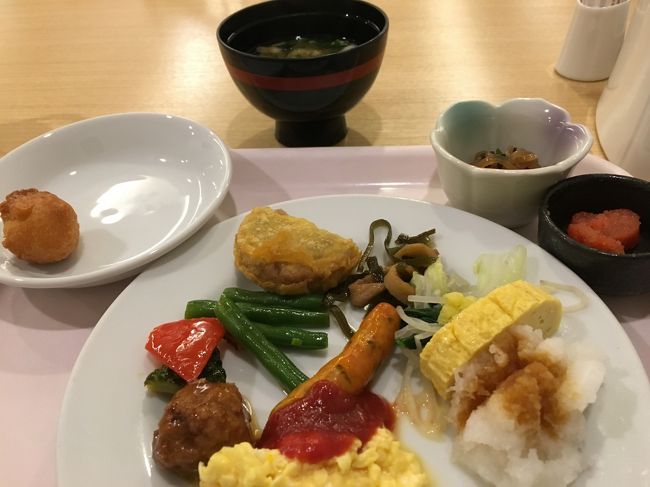 昨日のメニューとほぼ変わらないが、全く同じでもない。<br />今日は和食系にしてみた。