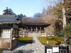 勝林院。翌日（1/3）の修正会を前に、ひっそり。