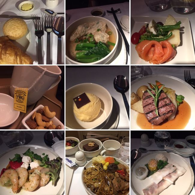 SQは３５５日前から予約できるので、、おととい、すでに　今年の暮れのバリ行きの予約が済んでいるｗｗ　しかも　またSQである、、ｗｗ　わしは　Evaで行ってみたいのだがｗｗ　左の写真も　機内で出された食べ物の一部ｗｗ　記憶に残っているのは　烏賊団子のつゆそばぐらいだｗ　