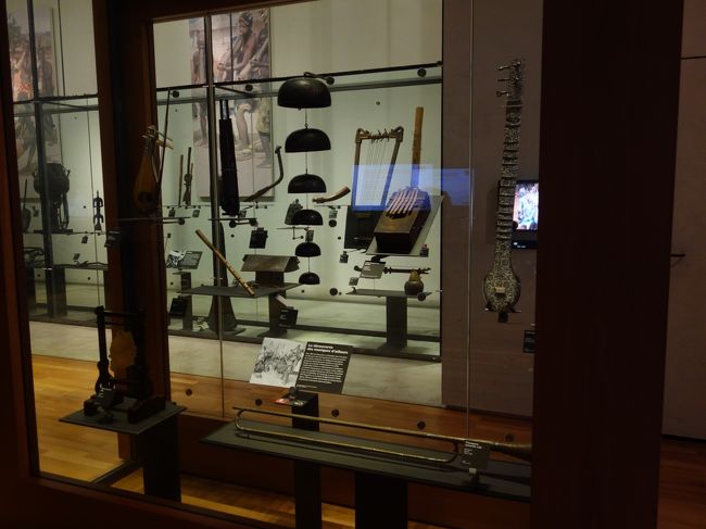 その他さまざまな楽器が展示されていた。