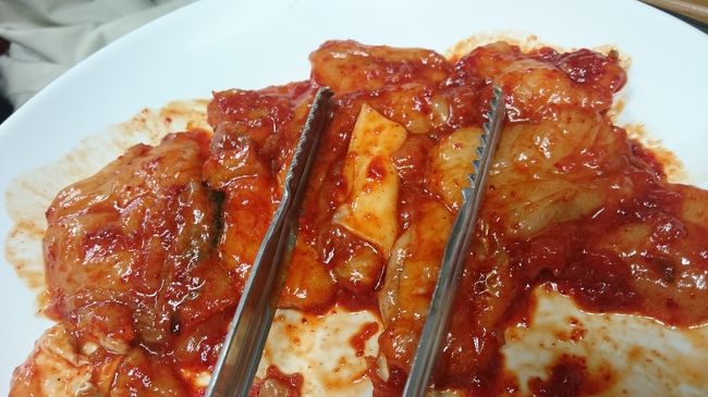 ソウル<br />チョルチョルポクチブ<br />焼フグ<br />安定の旨さ