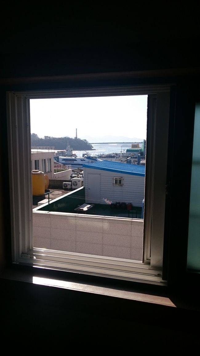 モーテルからの景色も良かった