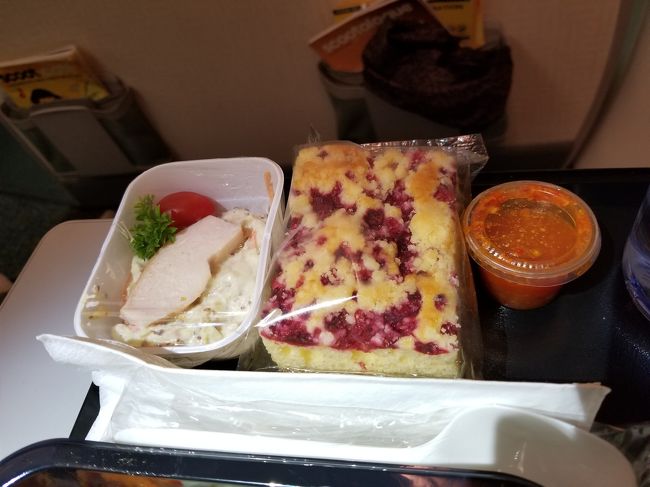 付け合わせのサラダが美味しかった！<br /><br />コールスローにマスタードが入っているような感じでした。<br />ピリッとしていて美味しい。