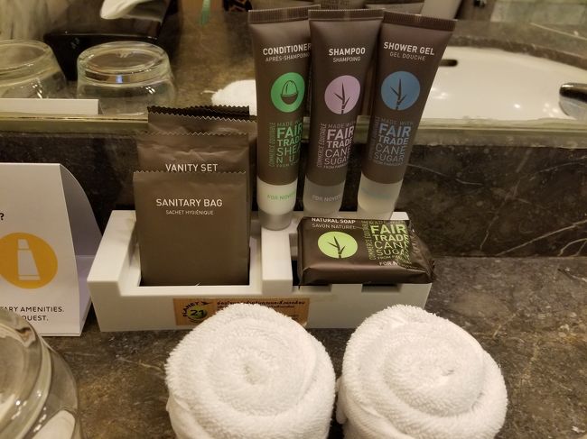 歯ブラシは電話で注文しないといけないのですが、ターンダウンの時に入れてくれてました。