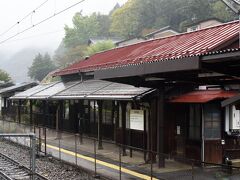 奈良井宿のある、奈良井駅