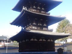 三重塔（興福寺で古い建物の一つ）