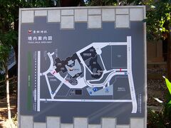 東郷神社 境内案内図