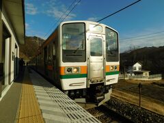 2017.12.31　群馬大津
国鉄線上で絶対的な地位を誇る上野駅に遠慮しているのか、「上野（こうずけ）〇〇」という駅は聞かない。「群馬○○」なのだ。