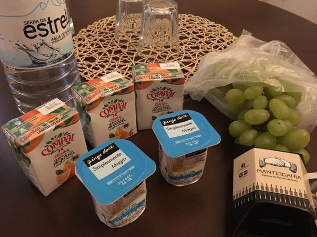 荷物を置いて…pingo doceで２.８ユーロ