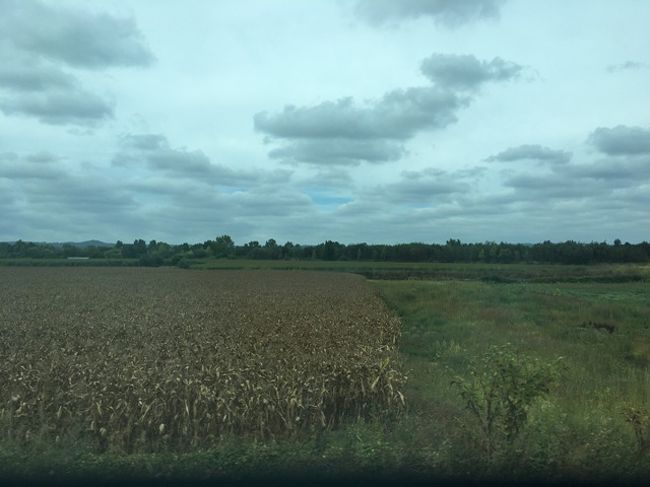 こんな車窓を眺め、まったり過ごしたり…