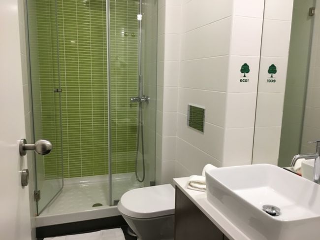 シャワー＆トイレ。