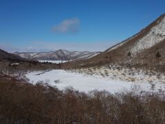 赤城公園　下に覚満淵　奥に大沼が見えます。