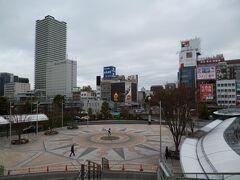 加納宿の最寄駅、岐阜駅にやってきました。