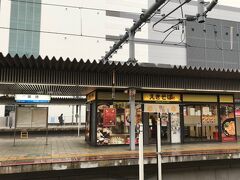 大阪駅から新快速列車に乗り、1時間で終着駅の姫路駅に到着です。
相生駅行きへ乗り換えです。