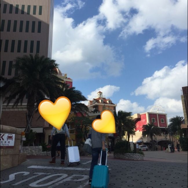 夏は離島中心なので冬はあえて北谷へ宿泊