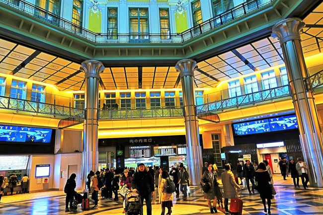 東京-1 東京駅丸の内駅舎 保存・復原から5年 ☆風格と安全性備え