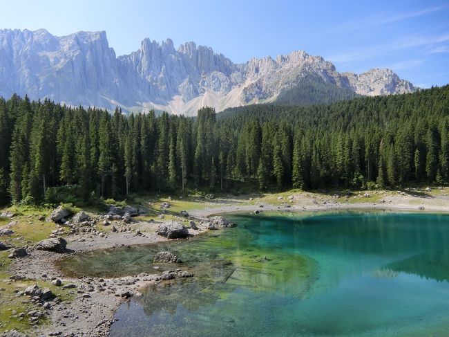 イタリア湖水地方 ドロミテ山塊 アルプス チロルを巡る旅 絶景のドロミテ カレッツァ湖からポルドイ峠まで ボルツァーノ イタリア の旅行記 ブログ By ポポポさん フォートラベル