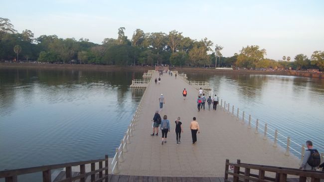 さっきは真っ暗で何も見えなかったけどこんな浮橋を渡ってたのね。