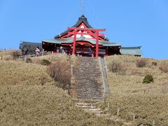 富士山撮影後、神社にお参り。