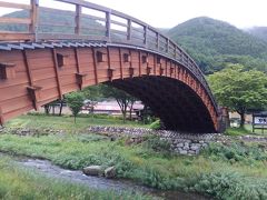 3日目、奈良市宿を訪ねました。
奈良市宿と言えば、この檜の大橋です。