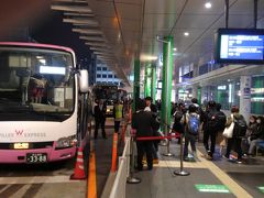 新宿発→福井駅のウィラー高速夜行バス。