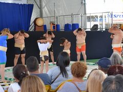 【Atibaia アチバイアという小さな町で日系人が始めたイチゴ祭】

盆踊りや相撲の実演会があるんです.....