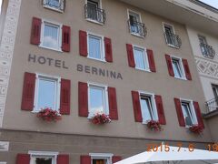 　宿泊するのはホテルベルニナ。