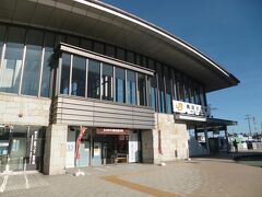 太田宿の最寄駅、美濃太田駅に到着しました。