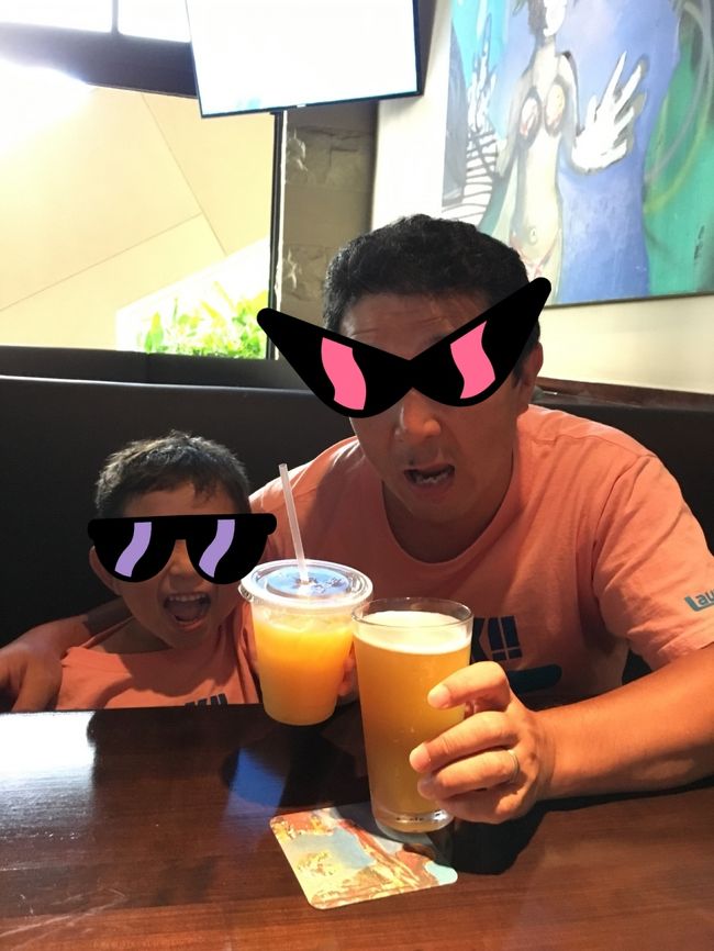 ヤードハウスのハッピーアワーです🍻<br /><br />１５時くらいでしたが、並ばずに入れました。<br /><br />