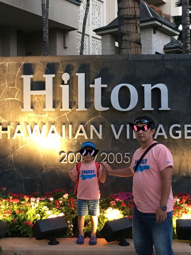 ヒルトン到着～<br />そういえば、まだココで撮っていなかったと慌てて撮ります💦