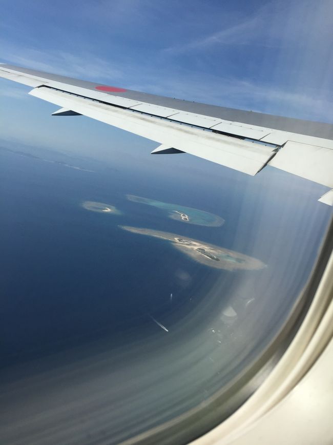 慶良間諸島が見えます