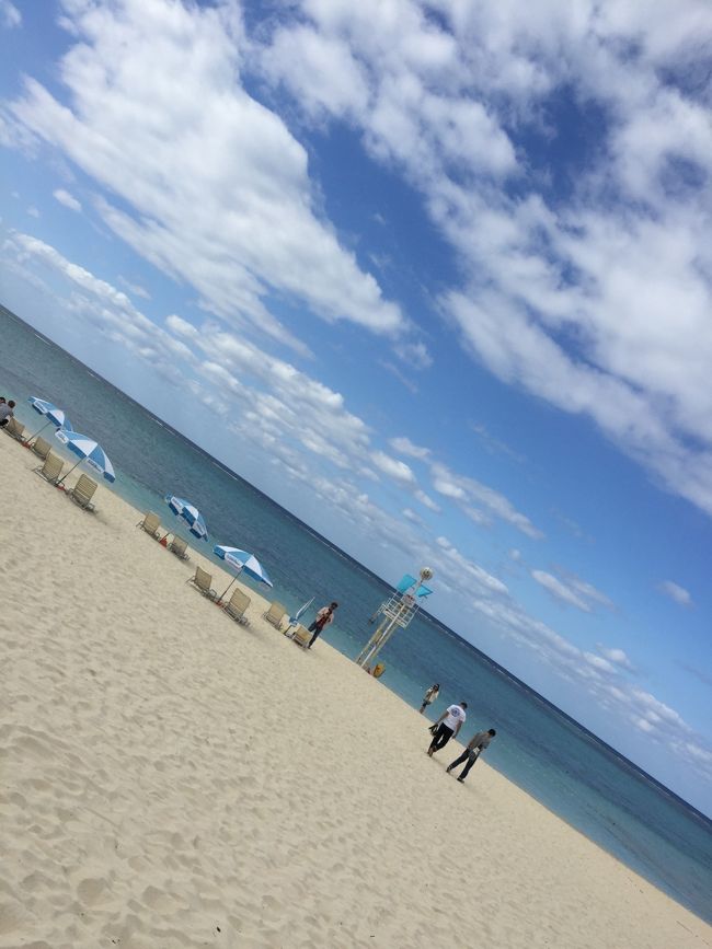 ムーンビーチは砂がまっ白