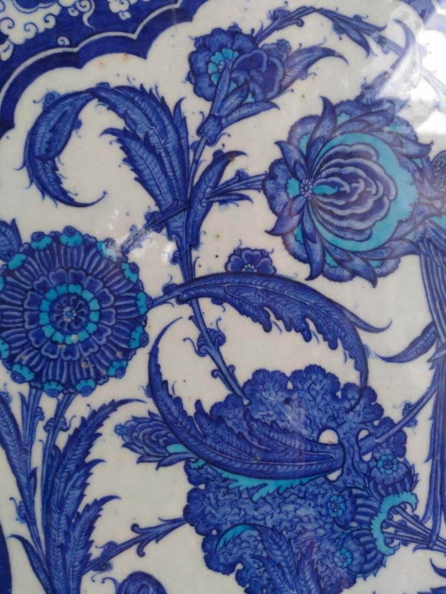 繊細な、ブルーのお花。