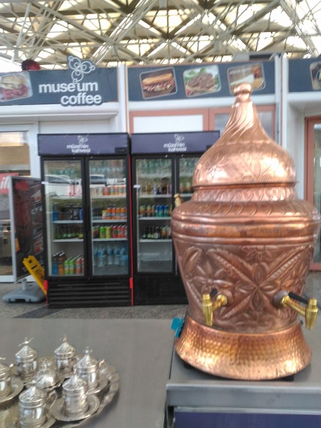 パムッカレのサレップやさん。カップもいい感じ＾＾