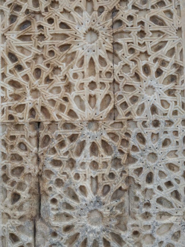 外壁の模様にうっとり