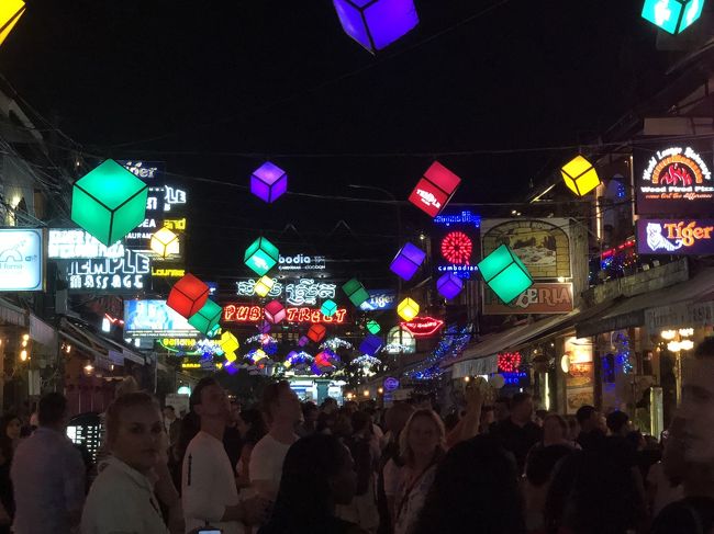 パブストーリーを散策して、マッサージを受けて本日は終了です。