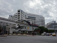 モノレールの駅です。県庁前駅。