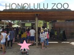 ◆4日目(1/3)
　部屋で朝食のカレーライスを食べ徒歩でホノルル動物園へ。

　大人は19＄と以外に高額。
　
　