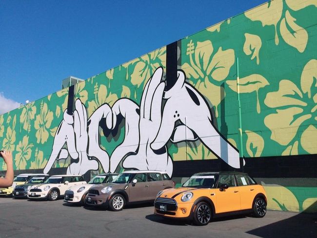 ミニオブハワイの敷地内にありました。