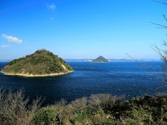 「大崎ノ鼻」からの絶景
小槌島（手前）と大槌島（奥）、春は桜の名所でもあるそうですよ。