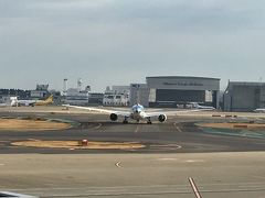 １２月２２日金曜日、今回は成田空港からの出発です。世界中はクリスマス休暇の時期ですが、少なくても成田空港内はまだ年末のピークにはなっていなかったのでよかったです。車を民間の駐車場に預けて、今年はANAのプレミアメンバーなので、チェックイン、出国とスムーズに行き、ANAのラウンジまで来ました。