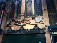 The Belasco Theater　を借りてヒルソングチャーチ・ロサンジェルスは日曜礼拝をしています。ジョギングを兼ねて下調べに行ってきました。