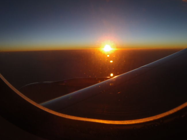 久々に見る思いがけない神々しい光景に・・・