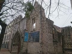 カルモ教会。外から見ただけですが、この後行ったリスボン・ストーリーセンターの中で上映された映画に、ここをイメージしたようなシーンがありました。