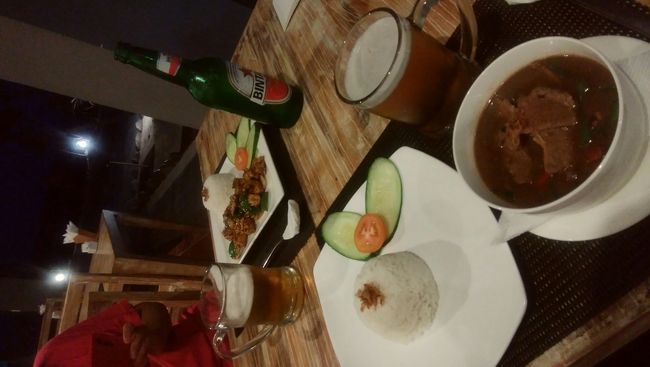 ある日の夕食。