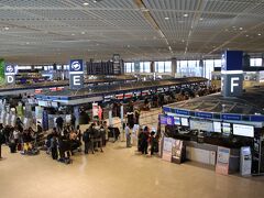 羽田空港からリムジンバスで成田空港北ウイング到着