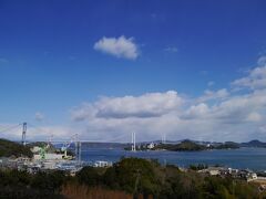 １月３日（水）
12:00
沖縄から帰ってきた翌日ですが…この日は家族と道後温泉へ(*´▽｀*)
しまなみ海道を通って、来島海峡ＳＡへ。
