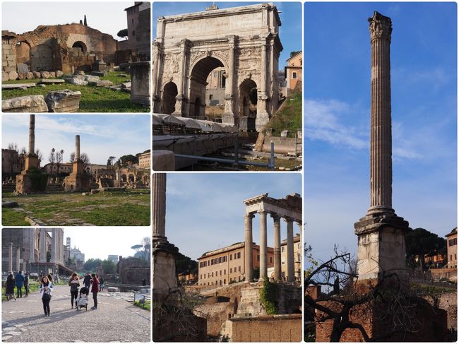 イタリア 冬の旅 4日目 （コロッセオ周辺、リナシェンテ、サン