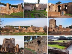 パラティーノの丘は、古代にはローマ建国の英雄ロムルスとレムスが住んだとされ、その後貴族の邸宅が建てられた場所です。
パラティーノは予想以上に広く、チルコ・マッシモ（戦車競技場）を見下ろすドムス・アウグスターナを中心に数多くの神殿や宮殿が立ち並び、当時の面影を偲ぶことができます。また、今なお発掘作業が進められています。
