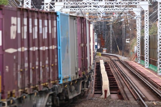 先端に機関車チラッ（笑）